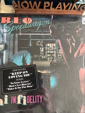 REO Speedwagon hi infidelity vinyl  1980 In Great condition